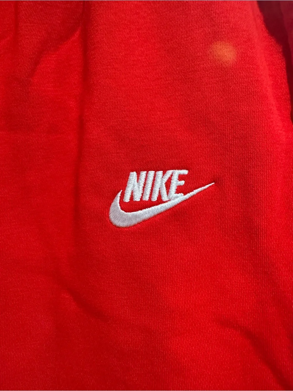 Nike Men’s Sweatpants Red Elastic Waistband Drawstring 2XL Used